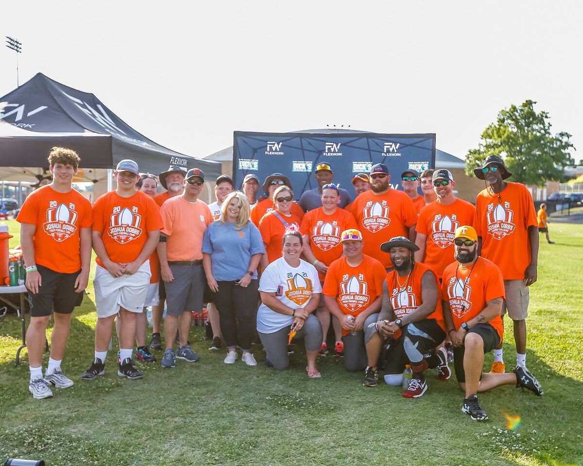 Josh Dobbs football camp 2021